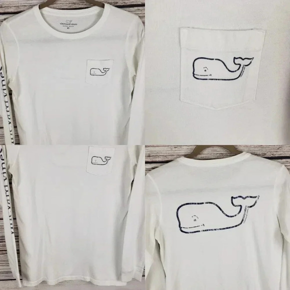 Lot of 2 Vineyard Vines XS Long Sleeve Tee Shirts - Picture 5 of 12